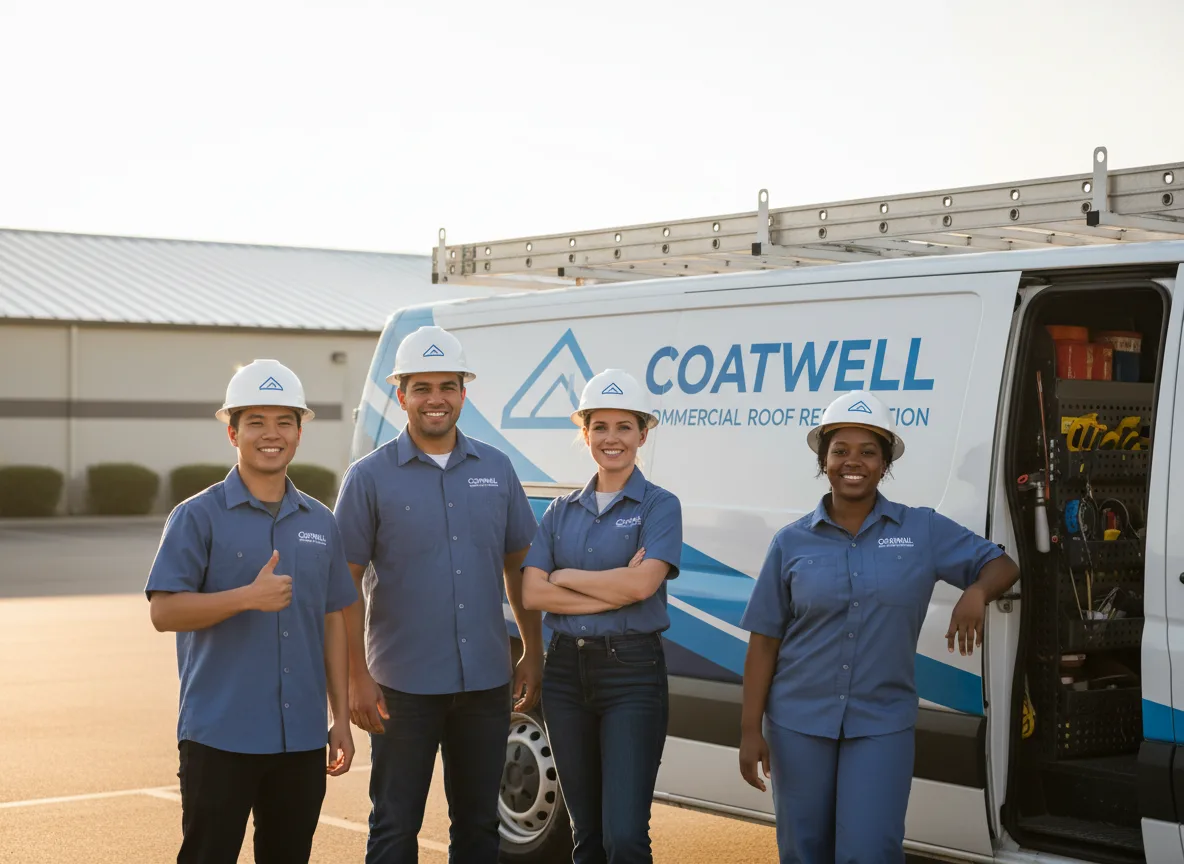 Commercial roof coating company in Yamhill, OR